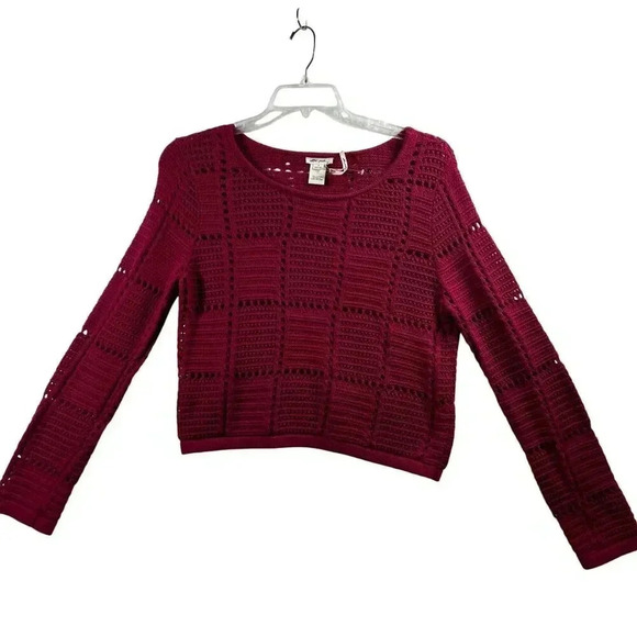 NWT Ultra Pink 2 piece Set Sm Crochet Sweater and Maxi Skirt Beachy Barbiecore - Picture 9 of 16